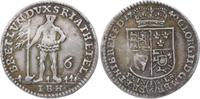 Braunschweig-Calenberg-Hannover 1/6 Taler (6 Mariengroschen) Georg II. 1727-1760.