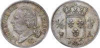 Frankreich 1/4 Franc Ludwig XVIII. 1814, 1815-1824.