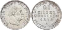 Brandenburg-Preußen 2 1/2 Silbergroschen Wilhelm I. 1861-1888.
