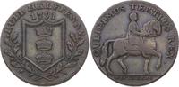 Großbritannien-England Halfpenny Token Hull. Yorkshire