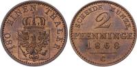 Brandenburg-Preußen 2 Pfennig Wilhelm I. 1861-1888.