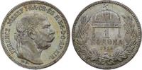 Ungarn Korona Franz Josef I. 1848-1916.