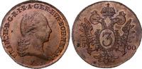 Römisch Deutsches Reich 3 Kreuzer Franz II.(I.) 1792-1835.