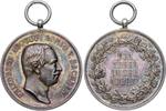 Sachsen-Albertinische Linie Silbermedaille o. J. Friedrich August III. 1904-1918. -