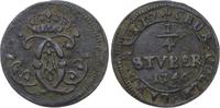 Köln, Erzbistum 1/4 Stüber 1 Klemens August von Bayern 1723-1761. -