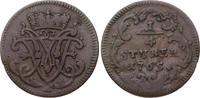 Köln, Erzbistum 1/4 Stüber 1 Klemens August von Bayern 1723-1761. -
