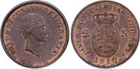 Dänemark 2 Skilling Frederik VI. 1808-1839. -