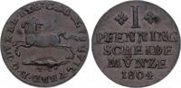 Braunschweig-Wolfenbüttel Pfennig Karl Wilhelm Ferdinand 1780-1806. -