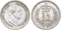 Großbritannien Three-Halfpence William IV. 1830-1837. -
