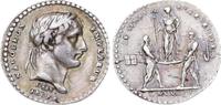 Frankreich Silbermedaille (Jeton) AN XIII Medaillen Napoleons I.. -