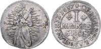 Braunschweig-Calenberg-Hannover Mariengroschen 1697 HB Ernst August 1679-1698. Hübsche Patina. Fast Stempelglanz