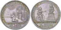 Sachsen-Albertinische Linie Silbermedaille Friedrich August II. 1733-1763. -