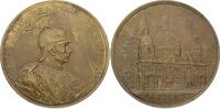 Brandenburg-Preußen Bronzemedaille Wilhelm II. 1888-1918. -