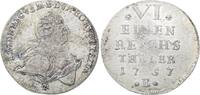 Brandenburg-Bayreuth 1/6 Taler Friedrich 1735-1763. -
