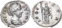 Kaiserzeit Denar Antoninus Pius für Faustina maior gestorben 141. -