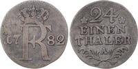 Brandenburg-Preußen 1/24 Taler Friedrich II. 1740-1786. -