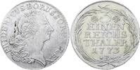 Brandenburg-Preußen 1/3 Taler 1773 B Friedrich II. 1740-1786. Kl. Schrötlingsfehler, sehr schön-vorzüglich