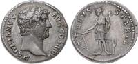 Kaiserzeit Denar 117-138 n. Chr. Hadrian 117-138. Hübsche Patina. Sehr schön-vorzüglich