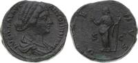 Kaiserzeit Sesterz Lucilla, Tochter d. M. Aurelius, Gattin d. L.Verus. -