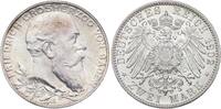 Baden 2 Mark Friedrich I. 1856-1907. -