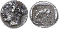 Aeolis Drachme Myrina. -