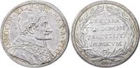 Piastra A VIII / 1684 Italien-Kirchenstaat  / Vatikan Innocenzo XI. 1676-1689. Winz. Schrötlingsfehler, fast vorzüglich