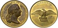 Brandenburg-Preußen Vergoldete Bronzemedaille o. J. Friedrich Wilhelm III. 1797-1840. -