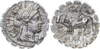 Republik AR-Denar (Serratus) C. Marius Capito 81 v. Chr.. -