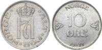 10 Öre 1 1911 Norwegen Haakon VII. 1905-1957. Winz. Randfehler, vorzüglich +