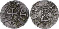Frankreich-Burgund, Königreich Denar 937-993 n. Chr. Konrad I. 937-993. Min. Prägeschwäche, sehr schön-vorzüglich