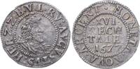 Braunschweig-Wolfenbüttel 1/16 Taler Rudolf August 1666-1685. -