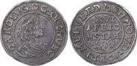 Bremen und Verden 1/16 Taler Karl XI. von Schweden 1660-1697. -