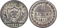 Schweiz-Uri Batzen 1811 Sehr schön-vorzüglich
