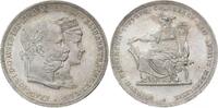 Römisch Deutsches Reich Doppelgulden 1879 Franz Joseph I. 1848-1916. Feine Tönung. Winz. Kratzer, fast Stempelglanz