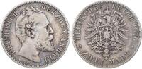 Anhalt 2 Mark Friedrich I. 1871-1904. -