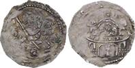 Regensburg, Bistum Pfennig 1164 Eberhard I., der Schwabe 1164-1167. Kl. Prägeschwächen, sehr schön-vorzüglich
