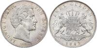 Bayern Doppelgulden Ludwig I. 1825-1848. -