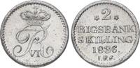 Dänemark 2 Rigsbankskilling Frederik VI. 1808-1839. -