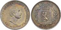 Norwegen 12 Skilling Oscar I. 1844-1859. -