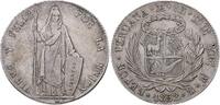 Peru 8 Reales Republik seit 1821/1825. -