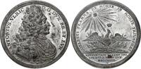 Braunschweig-Wolfenbüttel Zinnmedaille Anton Ulrich, allein 1704-1714. -