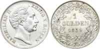 Bayern Gulden Maximilian II. Joseph 1848-1864. -