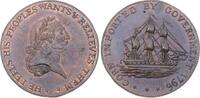 Großbritannien Cu Halfpenny Token Token Coinage. -