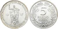 Weimarer Republik 5 Mark 1925 A Winz. Kratzer, winz. Randfehler, fast Stempelglanz