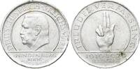 Weimarer Republik 3 Mark 1929 J Kl. Randfehler, sehr schön-vorzüglich
