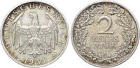 Weimarer Republik 2 Mark 1931 E Sehr schön-vorzüglich