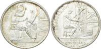 Belgien, Königreich Versilberte Bronzemedaille Albert I. 1909-1934. -