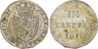 Nassau 3 Kreuzer Wilhelm 1816-1839. -