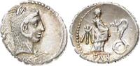 Republik Denar L. Roscius Fabatus 64 v. Chr.. -