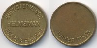 Großbritannien - Great Britain Locker Token Suffolk, Bury St. Edmunds Helmsman -